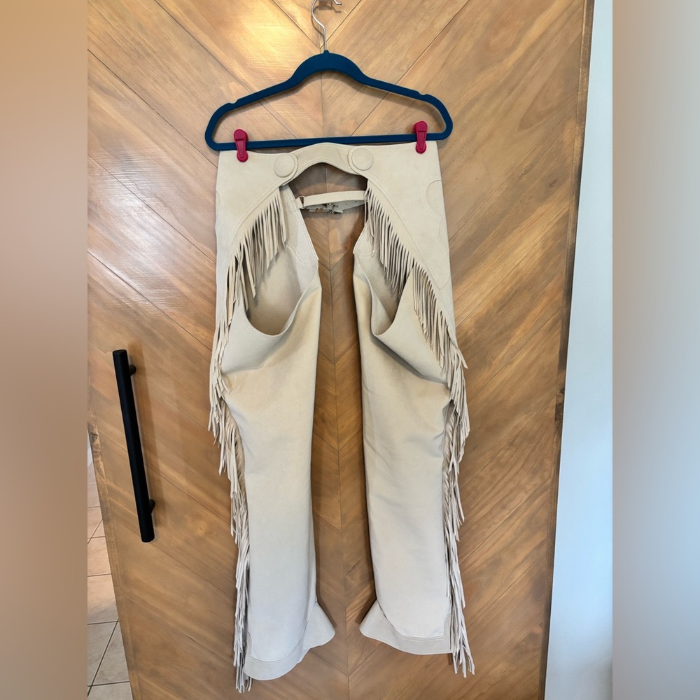 Hobby Horse Ultrasuede Sand Women’s Chaps - Picture 2 of 7